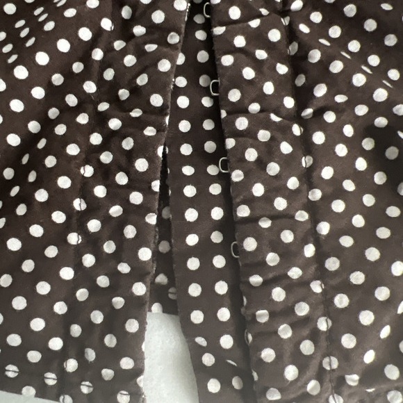 CATO Women's Top Blouse Size 14/16W Cotton Spandex Hook-Up Brown F20 - Picture 11 of 16